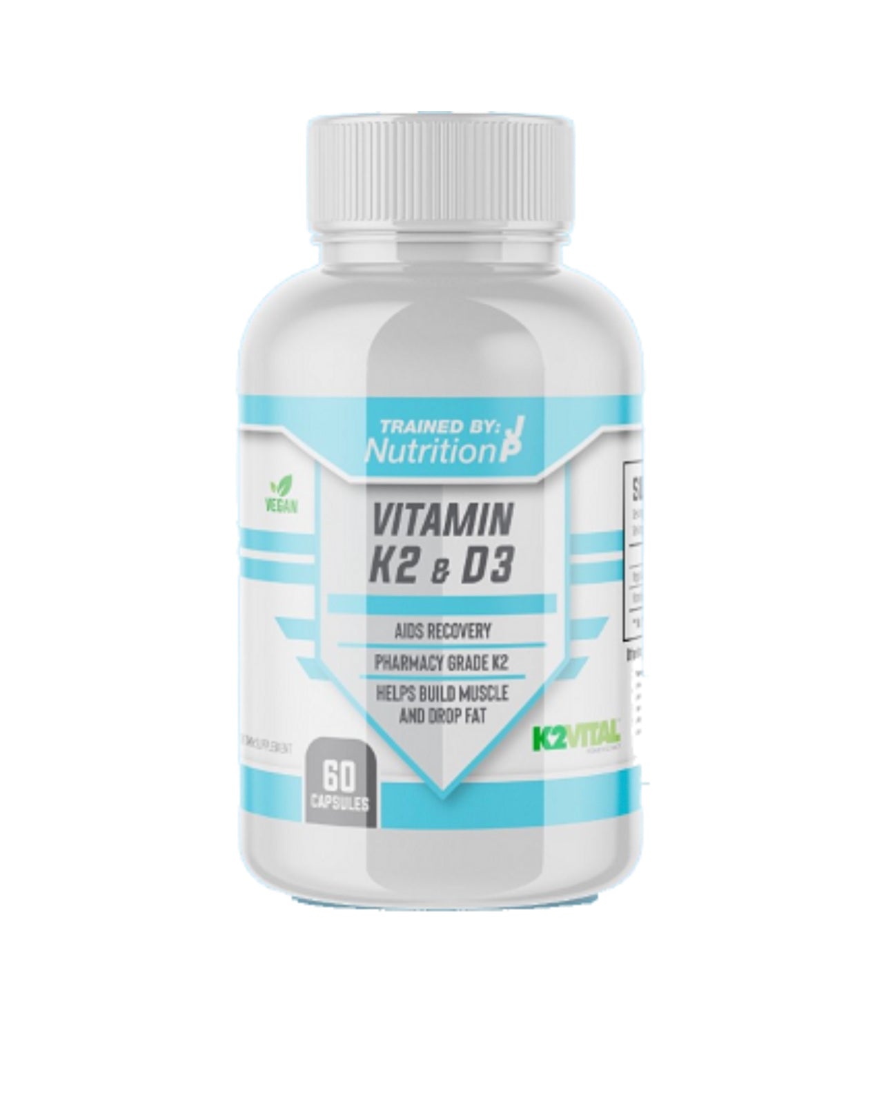 Trained By JP Vitamin K2 D3 60 capsules