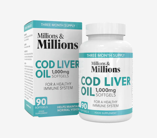 Millions and Millions Cod Liver Oil 1000mg