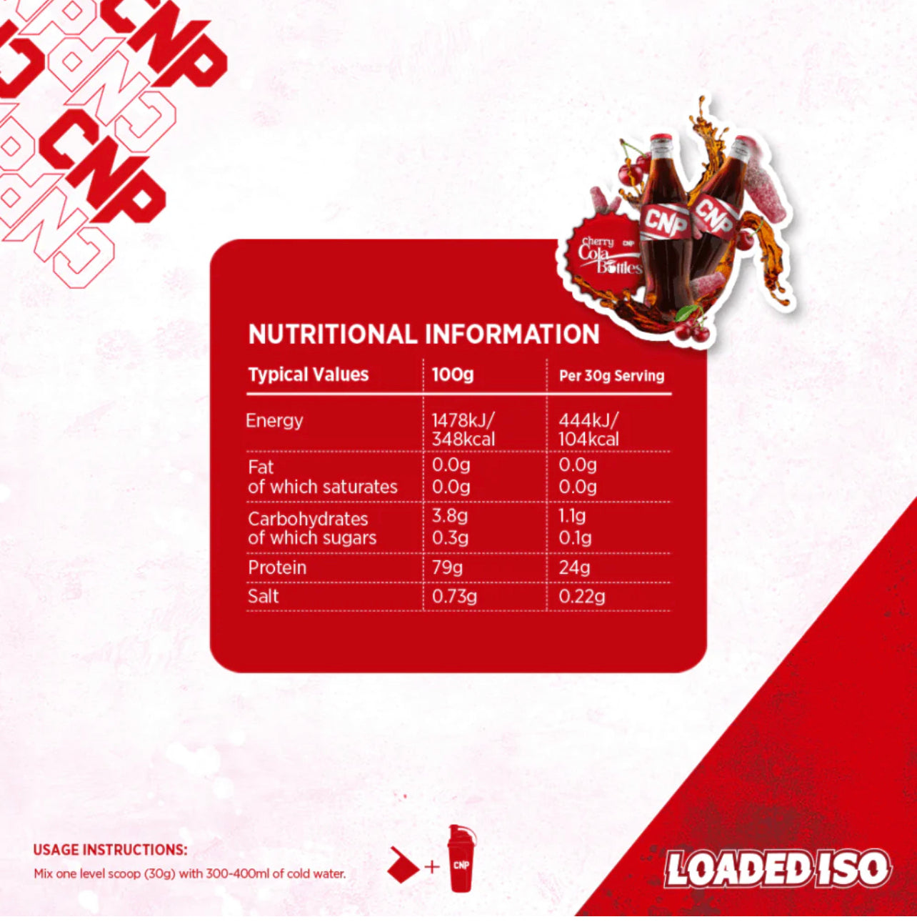 CNP Professional CNP Loaded Iso 1.8kg Cherry Cola