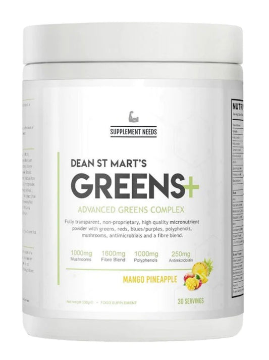 SUPPLEMENT NEEDS GREENS+ - 330G NEW IMPROVED FORMULA